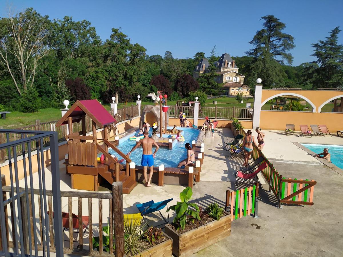 Camping Domaine De Senaud Albon Exteriör bild