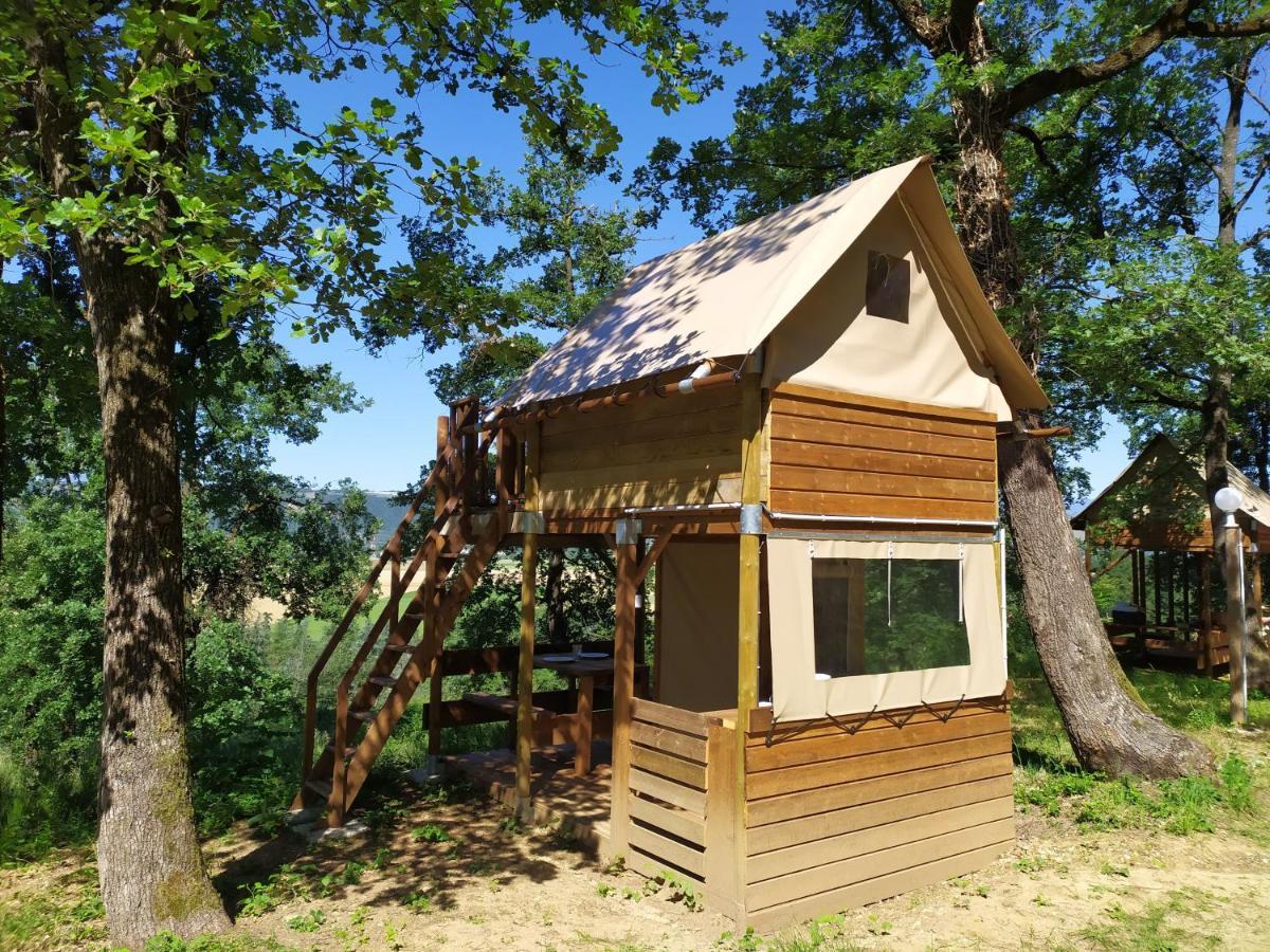 Camping Domaine De Senaud Albon Exteriör bild